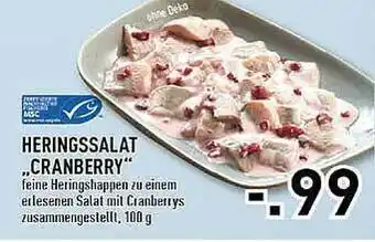 Edeka Heringssalat „cranberry” Angebot