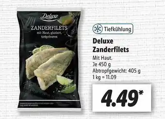 Lidl Deluxe Zanderfilets Angebot