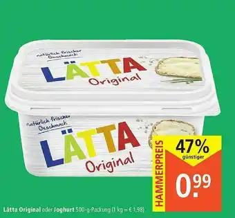 Marktkauf Lätta Original Oder Joghurt Angebot