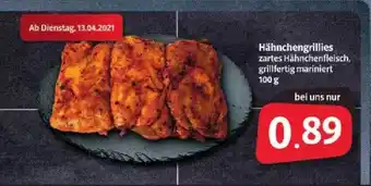 Markant Hähnchengrillies 100g Angebot