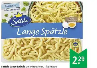 Marktkauf Settele Lange Spätzle Angebot