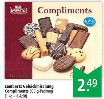 Marktkauf Lambertz Gebäckmischung Compliments Angebot