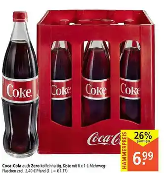 Marktkauf Coca-cola Auch Zero Angebot