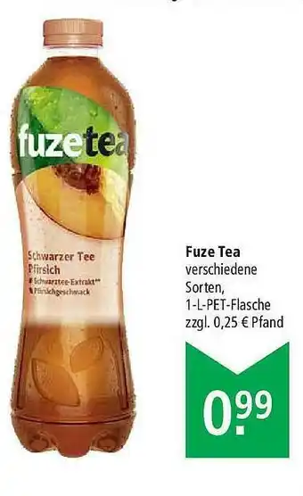 Marktkauf Fuze Tea Angebot