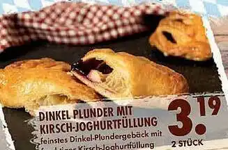 Marktkauf Dinkel Plunder Mit Kirsch-joghurtfüllung Angebot