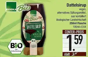 Marktkauf Edeka Bio Dattelsirup Angebot