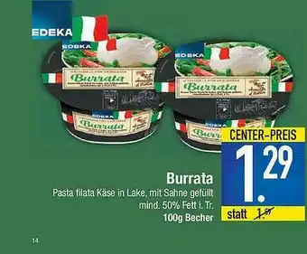 Marktkauf Edeka Burrata Angebot