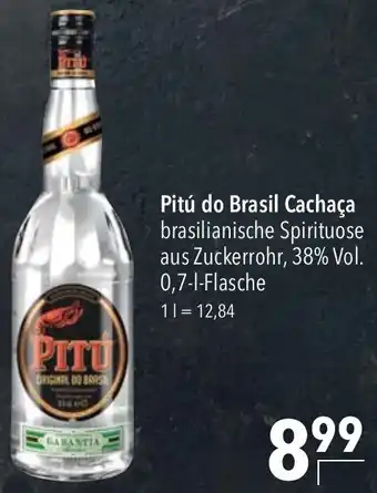 CITTI Markt Pitú do Brasil Cachaça 0,7 L Flasche Angebot