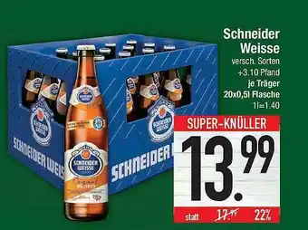 Marktkauf Schneider Weisse Angebot