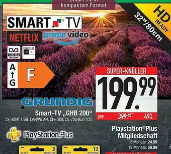 Marktkauf Grundig Smart-tv Ghb200 Angebot