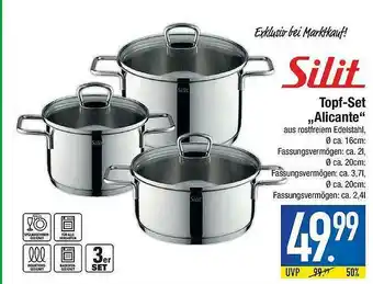 Marktkauf Silit Topf-set „alicante” Angebot