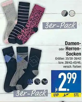 Marktkauf Damen Oder Herren-socken Angebot