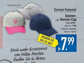 Marktkauf Bruno Banani Damen Oder Herren-cap Angebot