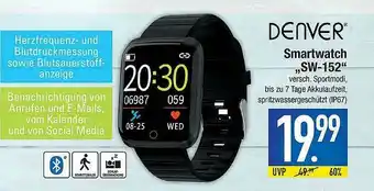 Marktkauf Denver Smartwatch „sw-152” Angebot