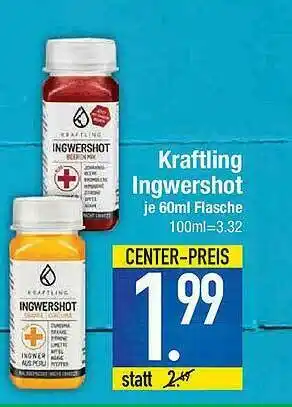 Marktkauf Kraftling Ingwershot Angebot