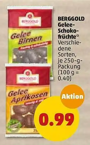 PENNY Berggold Gelee-schoko-früchte Angebot