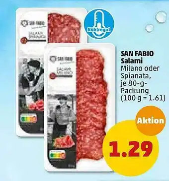 PENNY San Fabio Salami Angebot