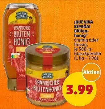 PENNY ¡que Viva España! Blüten-honig Angebot