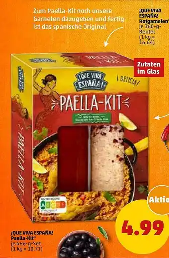 PENNY ¡que Viva España! Paella-kit Angebot