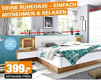 Megastore Bettanlage Angebot