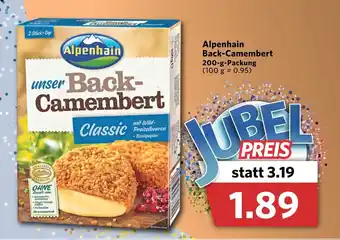 Combi Alpenhain Back Camembert 200g Angebot