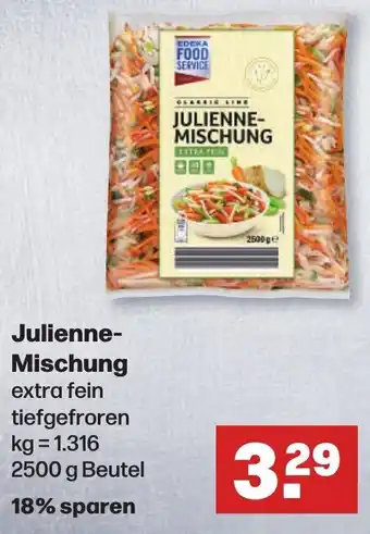 Handelshof EDEKA FOOD SERVICE Julienne-Mischung 2500 g Beutel Angebot