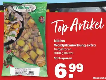 Handelshof Niklas Waldpilzmischung extra 1000 g Beutel Angebot