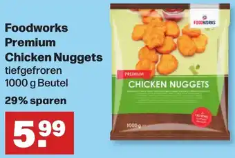 Handelshof Foodworks Premium Chicken Nuggets 1000 g Beutel Angebot