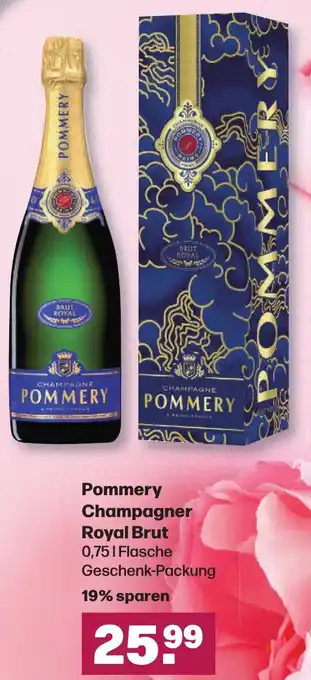 Handelshof Pommery Champagner Royal Brut 0,75 L Flasche Angebot