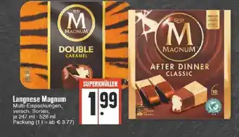 Edeka Langnese Magnum 247-528ml Angebot