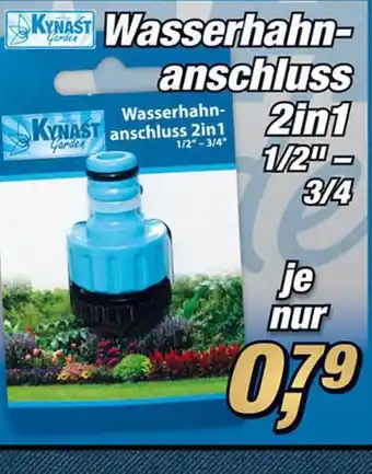 Posten Börse Kynast Wasserhahnanschluss 2in1 ½ Angebot