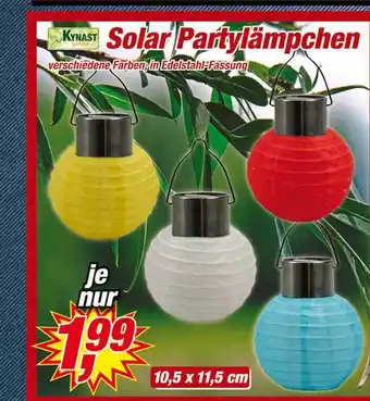 Posten Börse Kynast Solar Partylämpchen Angebot