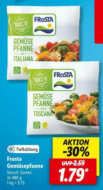 Lidl Frosta gemüsepfanne Angebot