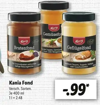 Lidl Kania fond Angebot