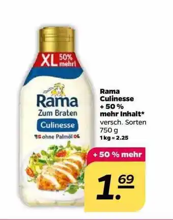 NETTO Rama Culinesse 750g Angebot