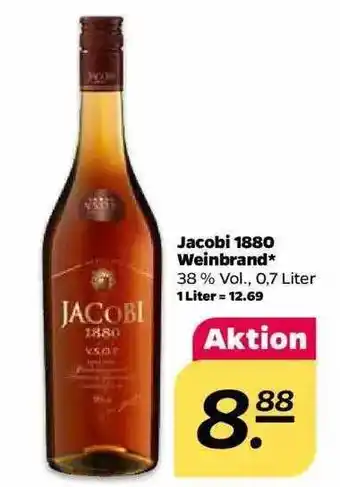 NETTO Jacobi 1880 Weinbrand 0,7L Angebot