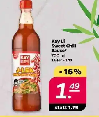 NETTO Kay Li Sweet Chili Sauce 700ml Angebot