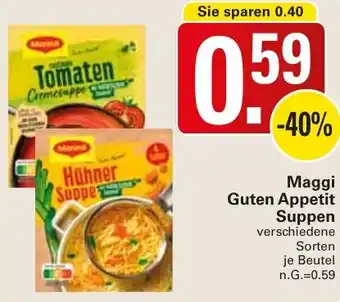 WEZ Maggi Guten Appetit Suppen Angebot