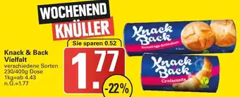 WEZ Knack & Back Vielfalt 230/400g Dose Angebot