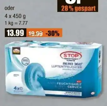 V Baumarkt STOP Nachfüll-Tab 4*450g Angebot