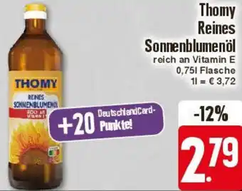 Edeka Thomy Reines Sonnenblumenöl 0,75 L Flasche Angebot