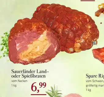 Dornseifer Sauerländer Land oder Spießbraten 1kg Angebot