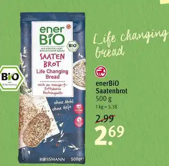 Rossmann Enerbio saatenbrot Angebot