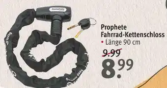 Rossmann Prophete fahrrad-kettenschloss Angebot