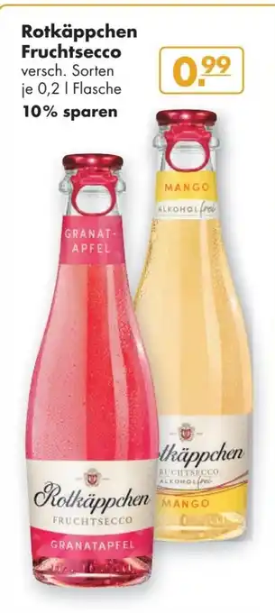 Handelshof Rotkäppchen Fruchtsecco versch. Sorten je 0,2 L Angebot