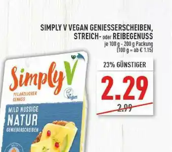 Marktkauf Simply Vegan Geniesserscheinen Streich Oder Reibegenuss Angebot