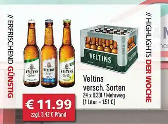 Getränkehaus Veltins Angebot