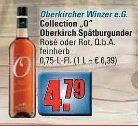 alldrink Oberkircher Winzer Eg Collection „o” Oberkirsch Spätburgunder Angebot