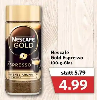 Combi Nescafé Gold Espresso 100g Angebot