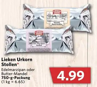 Combi Lieken Urkorn Stollen 750g Angebot